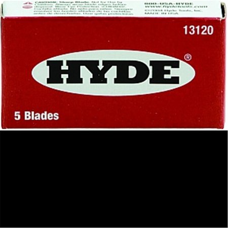 HYDE MFG 13120 Razor Blades Single Edge 20PK 15329